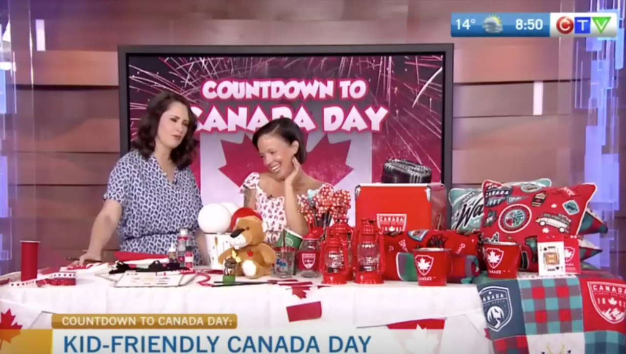 CTV Morning Live: Throwing a Stellar Canada Day Soiree for Kids